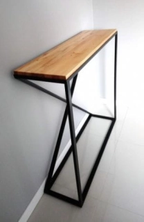 konsola loft lity dąb