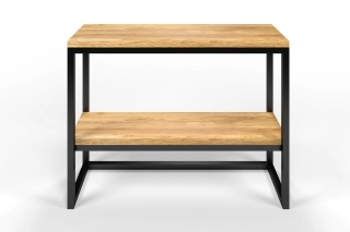 konsola loft dębowa