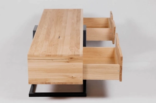 szafka rtv loft drewno