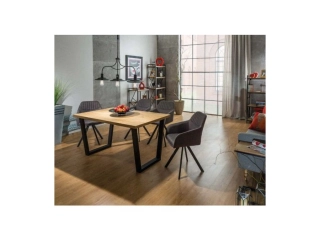 stół loft z krzesłami